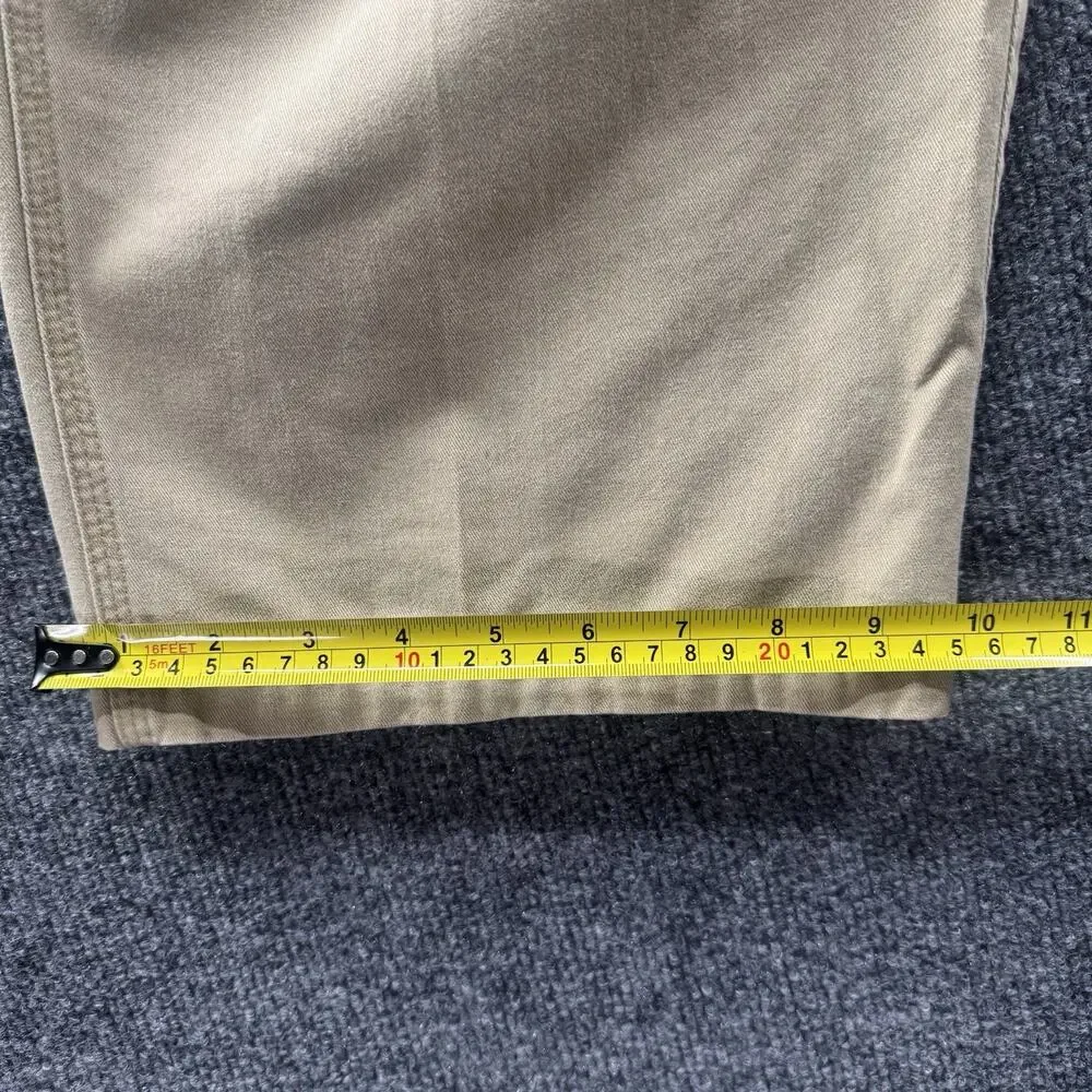 Vintage Wu Wear Jeans WuTang Pants Khaki Baggy Cargo Pants Streetwear 36x32 Rare - Picture 14 of 14